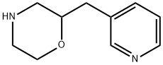 Morpholine,2-(3-pyridinylmethyl)- Structure