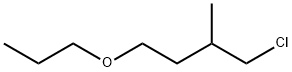 Butane, 1-chloro-2-methyl-4-propoxy- Structure