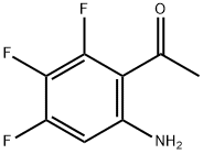Ethanone, 1-(6-amino-2,3,4-trifluorophenyl)- Struktur