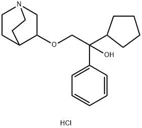 Penehyclidine HCl (Mixture of IsoMers) Struktur