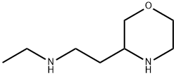 3-Morpholineethanamine, N-ethyl- 化学構造式