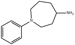 1H-Azepin-4-amine, hexahydro-1-phenyl- 化学構造式