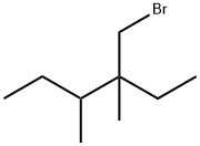 Hexane, 3-(bromomethyl)-3,4-dimethyl- Structure