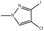 4-氯-3-碘-1-甲基-1H-吡唑, 1522902-68-6, 结构式