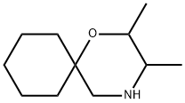 1-Oxa-4-azaspiro[5.5]undecane, 2,3-dimethyl-,1523144-89-9,结构式