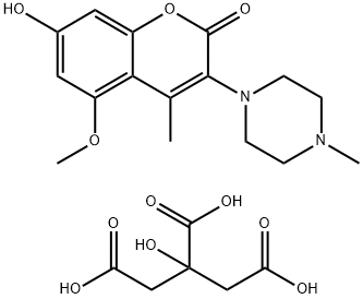 2H-1-Benzopyran-2-one, 7-hydroxy-5-methoxy-4- 化学構造式
