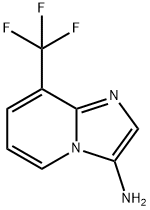 Imidazo[1,2-a]pyridin-3-amine, 8-(trifluoromethyl)- 结构式