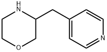 Morpholine, 3-(4-pyridinylmethyl)- Structure