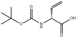 (R)-N-Boc-vinylglycine Struktur