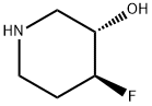 (3S,4S)-4-Fluoro-piperidin-3-ol Struktur