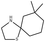 1-Thia-4-azaspiro[4.5]decane, 7,7-dimethyl- Structure