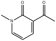2(1H)-Pyridinone, 3-acetyl-1-methyl- Struktur