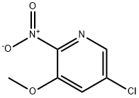 5-chloro-3-methoxy-2-nitropyridine Structure