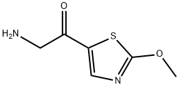Ethanone, 2-amino-1-(2-methoxy-5-thiazolyl)- Structure