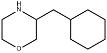 Morpholine, 3-(cyclohexylmethyl)- 化学構造式