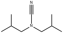 Cyanamide, bis(2-methylpropyl)- (9CI) Struktur