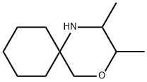 4-Oxa-1-azaspiro[5.5]undecane, 2,3-dimethyl- Structure