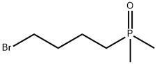 (4-Bromobutyl)dimethylphosphine oxide, 153495-60-4, 结构式