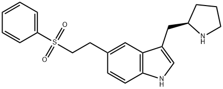 N-DesMethyl Eletriptan Struktur