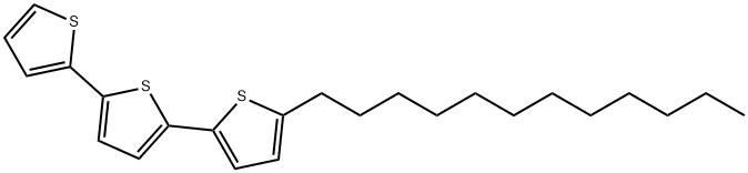 2,2':5',2''-Terthiophene, 5-dodecyl- Struktur