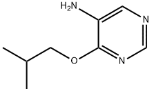 5-Pyrimidinamine, 4-(2-methylpropoxy)- Struktur