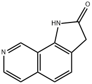 2H-Pyrrolo[3,2-h]isoquinolin-2-one, 1,3-dihydro- Struktur