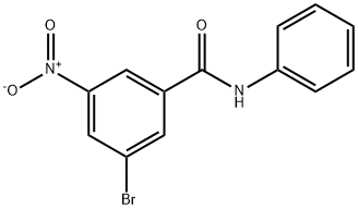 Benzamide, 3-bromo-5-nitro-N-phenyl- 结构式