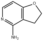 2,3-二氢呋喃并[3,2-C]吡啶-4-胺 结构式