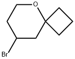 8-Bromo-5-oxaspiro[3.5]nonane 结构式