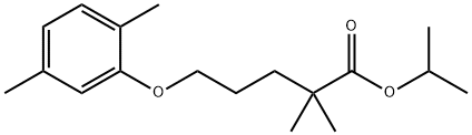 Gemfibrozil Isopropyl Ester, 154021-24-6, 结构式