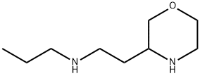 3-Morpholineethanamine, N-propyl- Structure