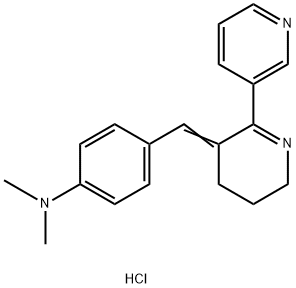 DMAB-anabaseine dihydrochloride 化学構造式