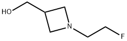 (1-(2-fluoroethyl)azetidin-3-yl)methanol Structure