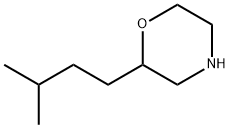 Morpholine, 2-(3-methylbutyl)- Structure