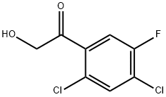 2'-羟基-2,4-二氯-5-氟苯乙酮,1543236-82-3,结构式