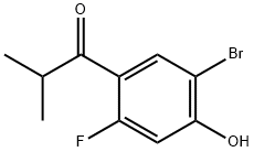 1543278-00-7 1-(5-溴-2-氟-4-羟基苯基)-2-甲基丙烷-1-酮