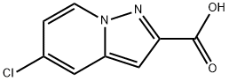 5-chloropyrazolo[1,5-a]pyridine-2-carboxylic Acid Structure