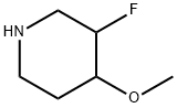 Piperidine, 3-fluoro-4-methoxy-,1545253-16-4,结构式