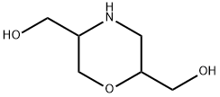 2,5-Morpholinedimethanol Structure