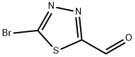 5-溴-1,3,4-噻二唑-2-甲醛 结构式