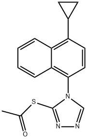 LESINURAD杂质12, 1547295-28-2, 结构式