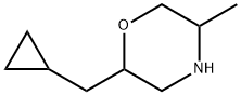 Morpholine, 2-(cyclopropylmethyl)-5-methyl- Structure