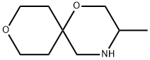 1,9-Dioxa-4-azaspiro[5.5]undecane, 3-methyl- Structure