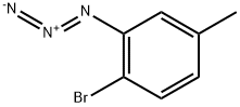 2-azido-1-bromo-4-methylbenzene Structure