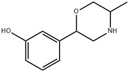 Phenol, 3-(5-methyl-2-morpholinyl)- Structure