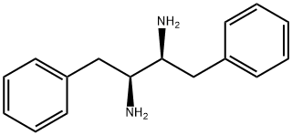 (2S,3S)-1,4-diphenylbutane-2,3-diamine Structure