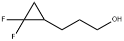 Cyclopropanepropanol, 2,2-difluoro- 结构式