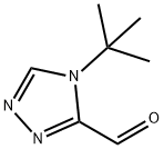 4H-1,2,4-Triazole-3-carboxaldehyde, 4-(1,1-dimethylethyl)- Structure