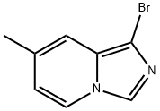 Imidazo[1,5-a]pyridine, 1-bromo-7-methyl- Structure