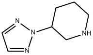 Piperidine, 3-(2H-1,2,3-triazol-2-yl)- 化学構造式